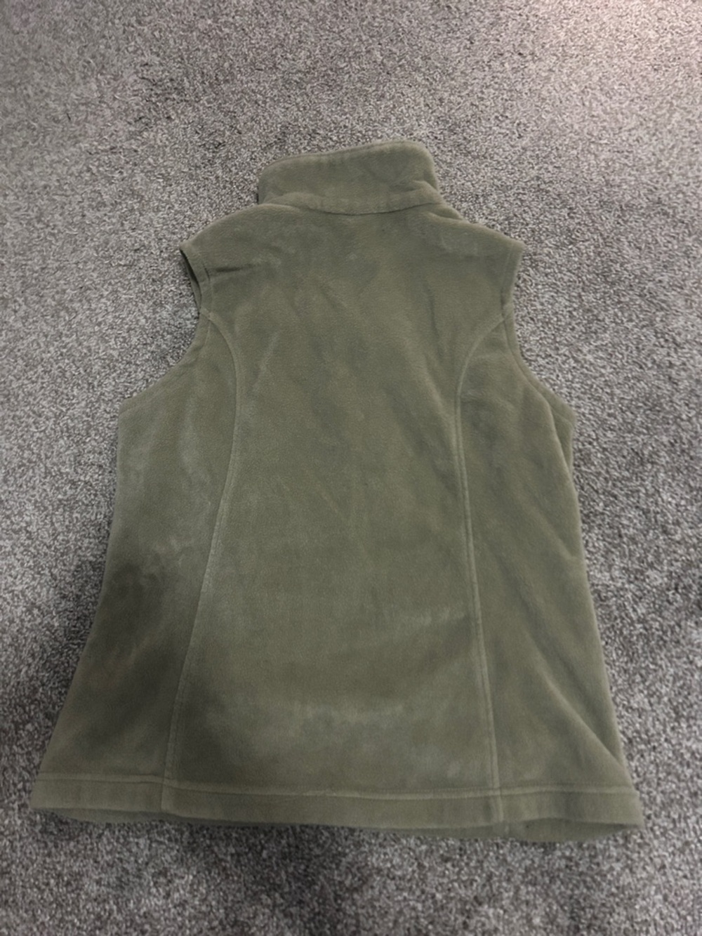Columbia Olive Green Full-Zip Fleece Vest - Picture 2 of 2